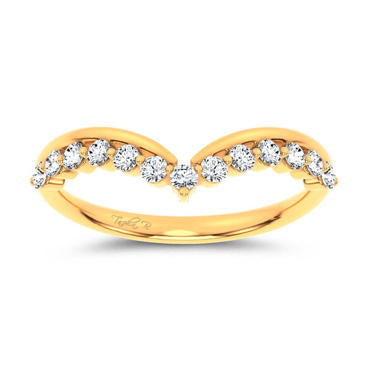 14K 0.25CT Certified Lab Grown Diamond Enhancer Band