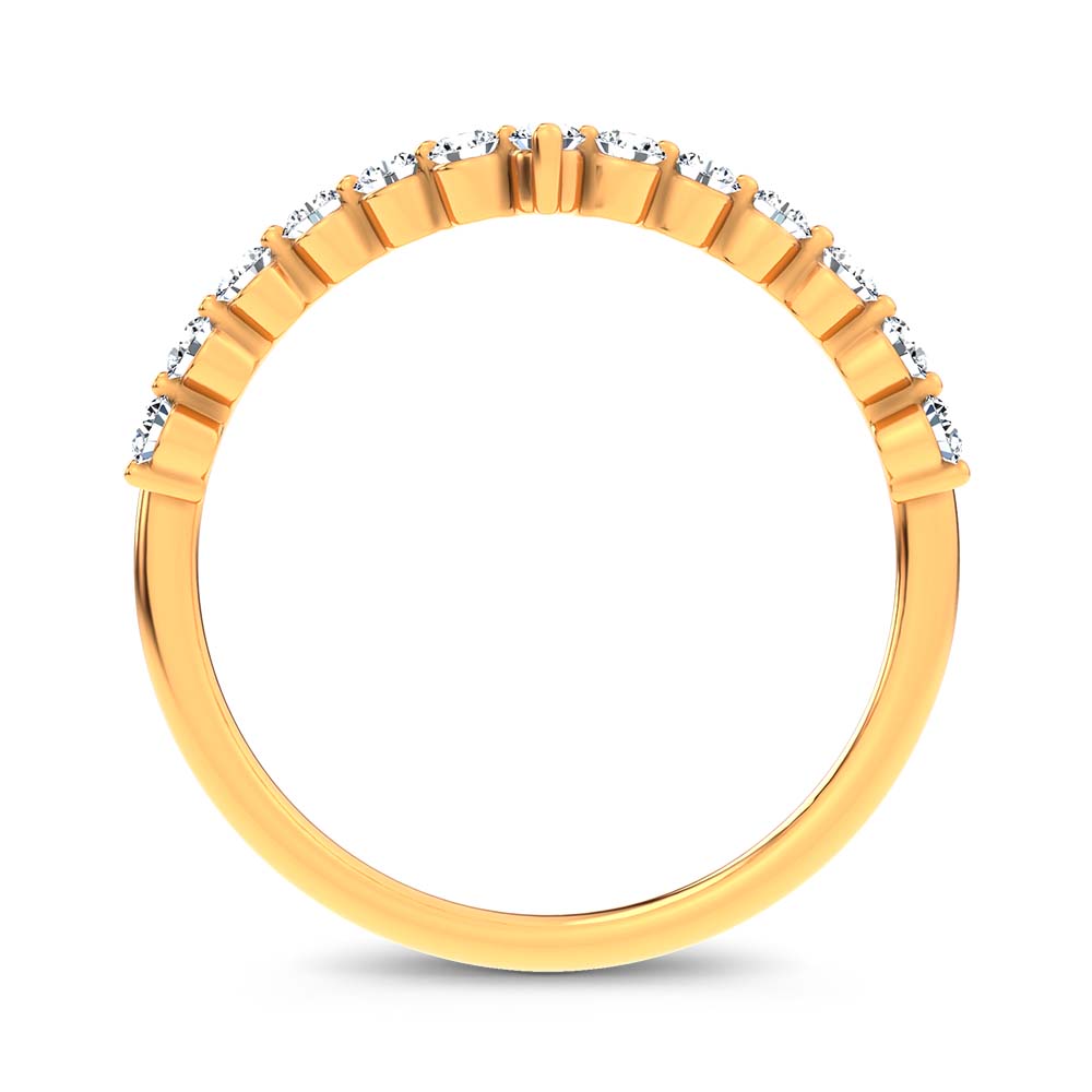 14K 0.25CT Certified Lab Grown Diamond Enhancer Band