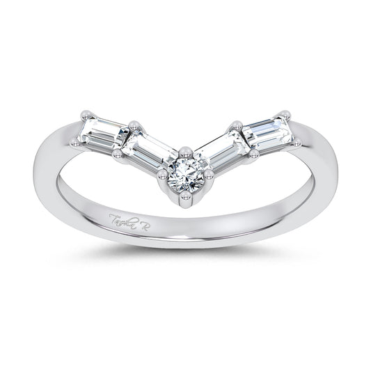 14K 0.25CT Certified Lab Grown Diamond Enhancer Band