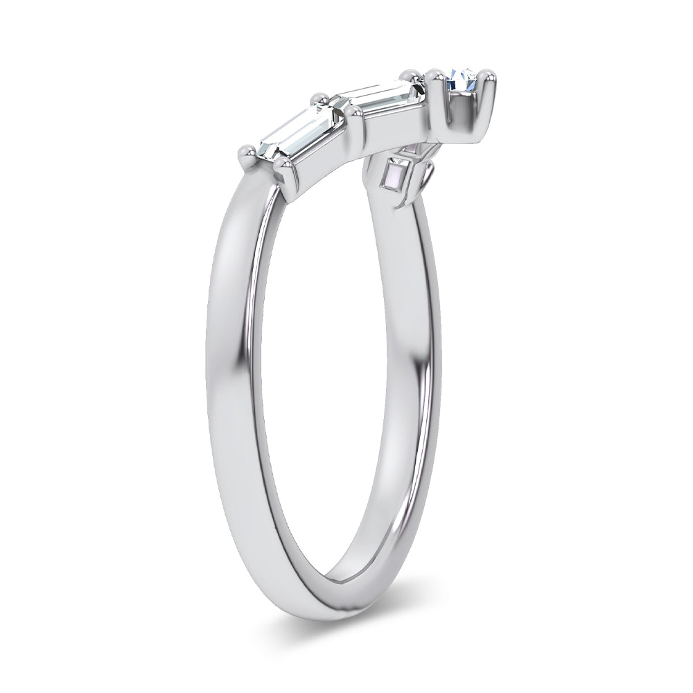 14K 0.25CT Certified Lab Grown Diamond Enhancer Band
