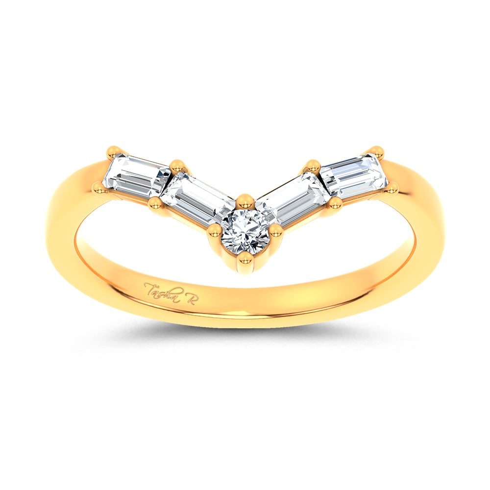 14K 0.25CT Certified Lab Grown Diamond Enhancer Band