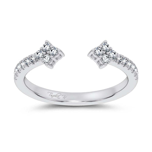 14K 0.20CT Certified Lab Grown Diamond Enhancer Band