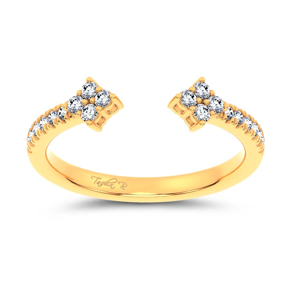 14K 0.20CT Certified Lab Grown Diamond Enhancer Band