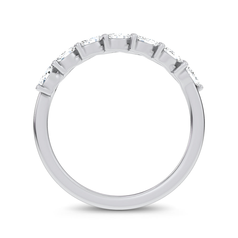 14K 0.25CT Certified Lab Grown Fancy Band