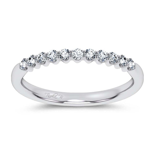 14K 0.25CT Certified Lab Grown Diamond Band