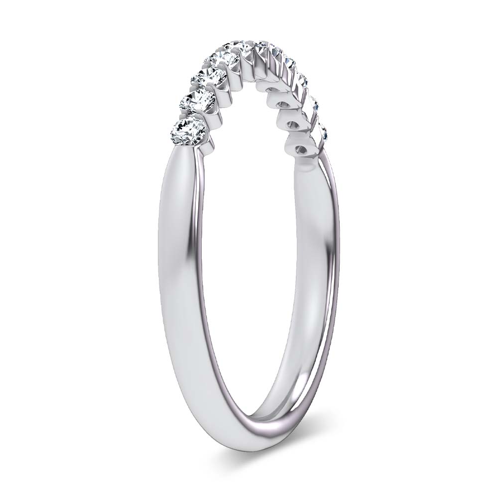 14K 0.25CT Certified Lab Grown Diamond Band