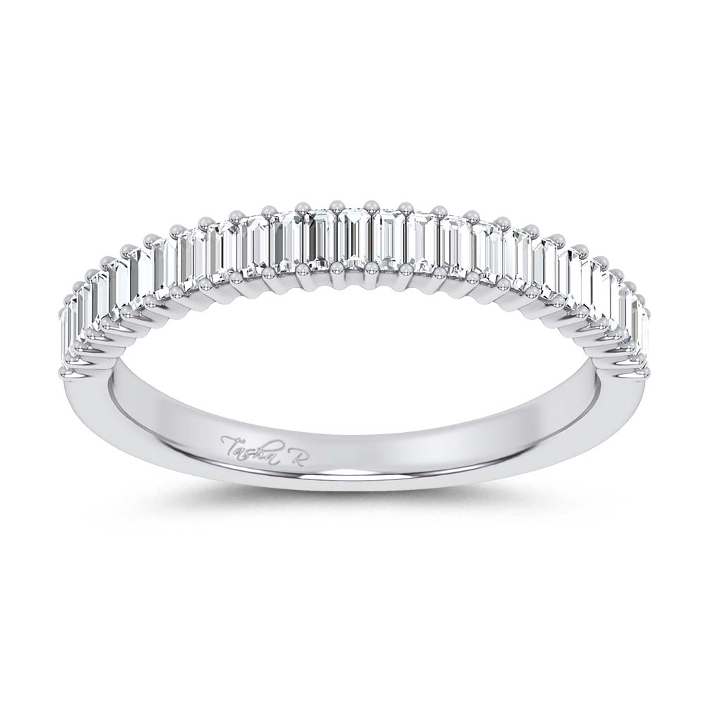 14K 0.33CT Certified Lab Grown Fancy Band