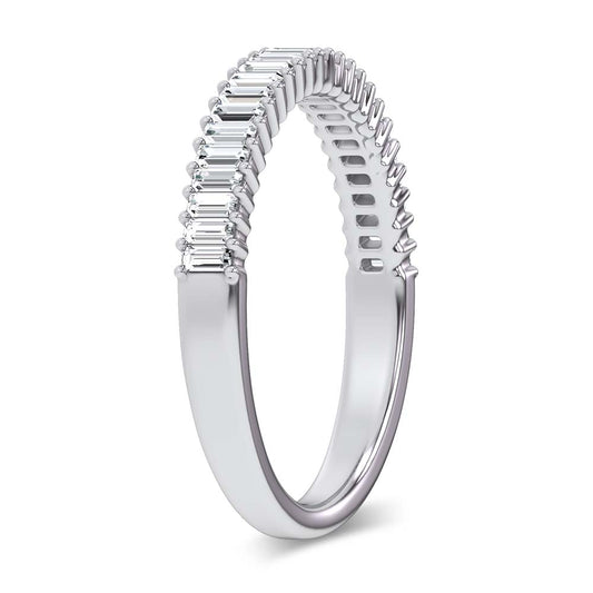 14K 0.33CT Certified Lab Grown Fancy Band