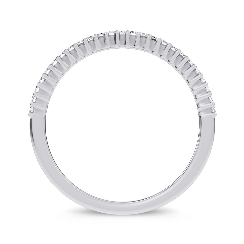 14K 0.33CT Certified Lab Grown Fancy Band