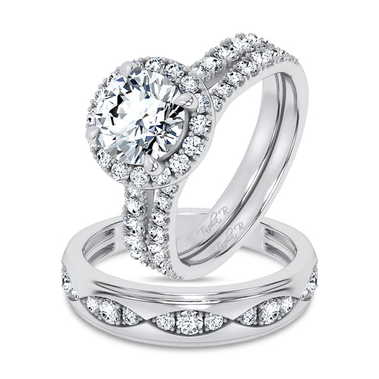 14K 3.00CT Diamond Trio Set